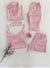 6 IN 1 SILK NIGHT SUIT SET Pink